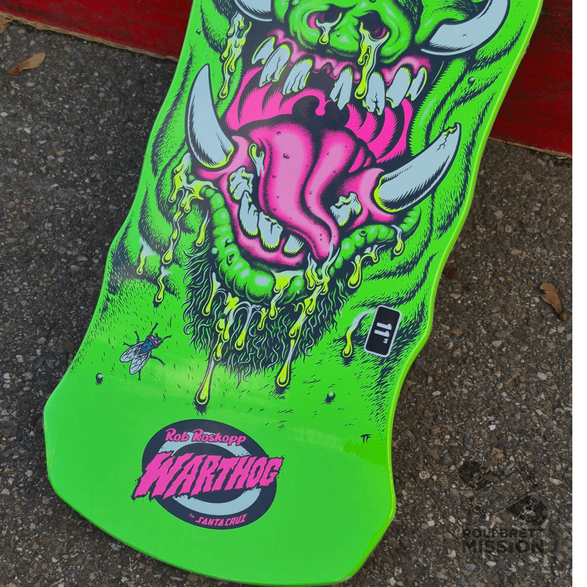 Santa Cruz Warthog Freaks 11.0 Deck - Skateboard-Decks - Rollbrett Mission