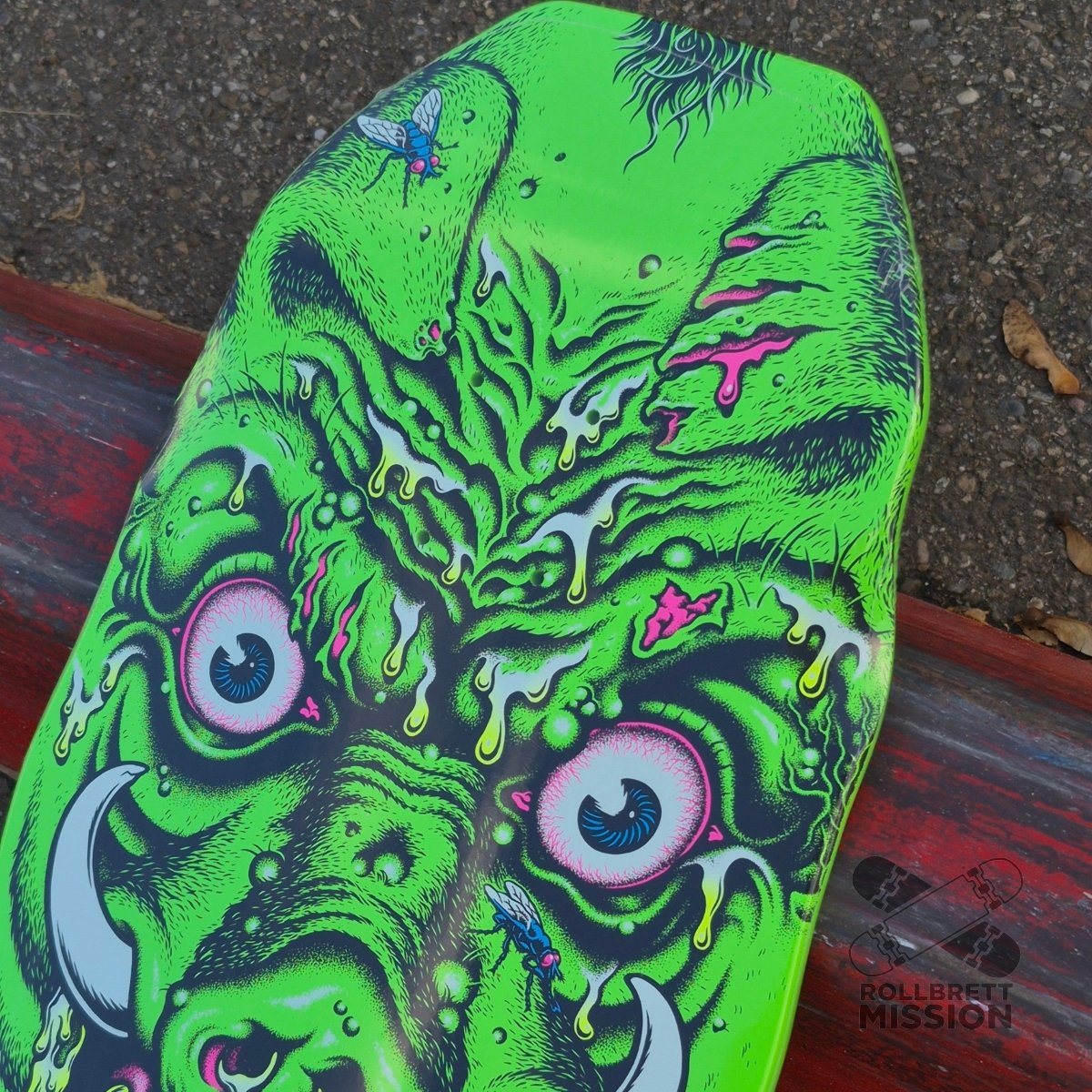 Santa Cruz Warthog Freaks 11.0 Deck - Skateboard-Decks - Rollbrett Mission