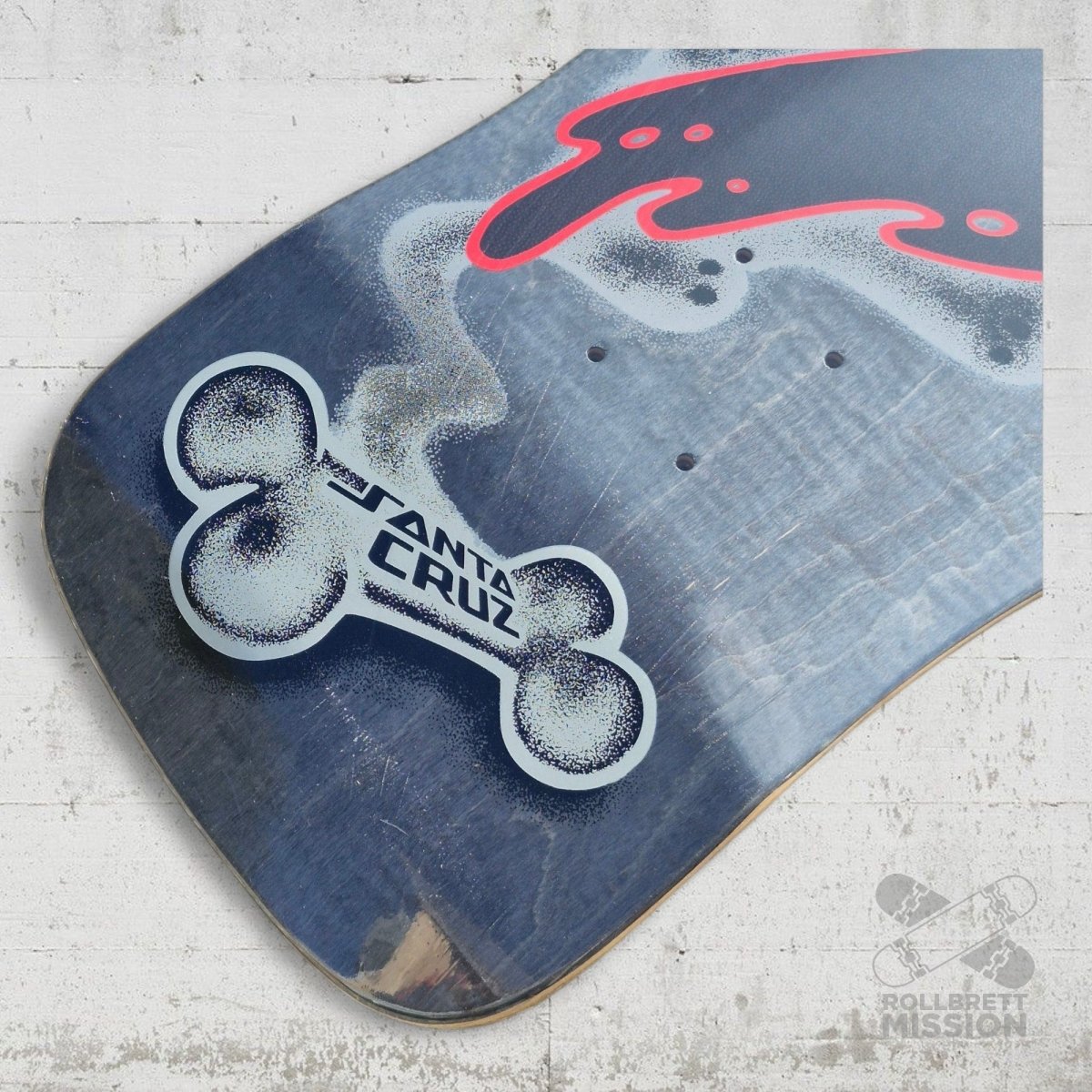Santa Cruz Winkowski Ghost Black Shaped 10.34" Deck - Skateboard - Decks - Rollbrett Mission