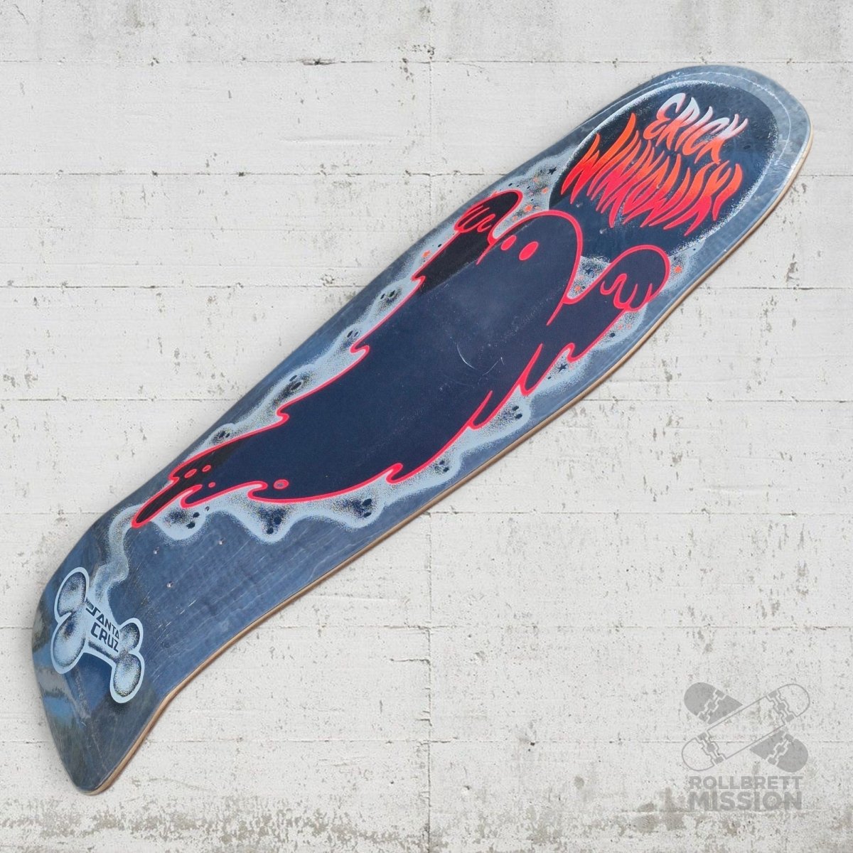 Santa Cruz Winkowski Ghost Black Shaped 10.34" Deck - Skateboard - Decks - Rollbrett Mission