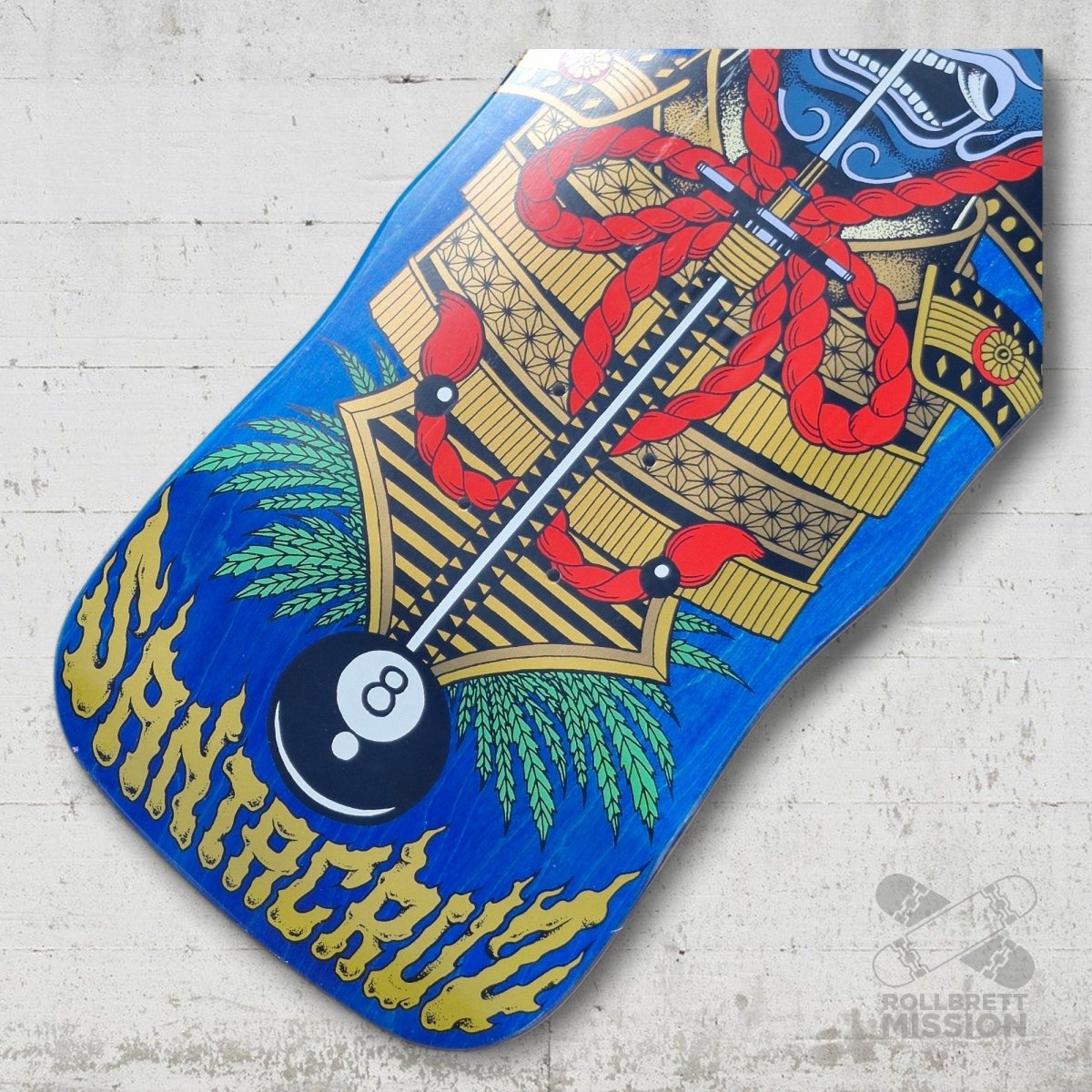 Santa Cruz Winkowski Samurai Pro Shaped 10.35" Deck - Skateboard - Decks - Rollbrett Mission