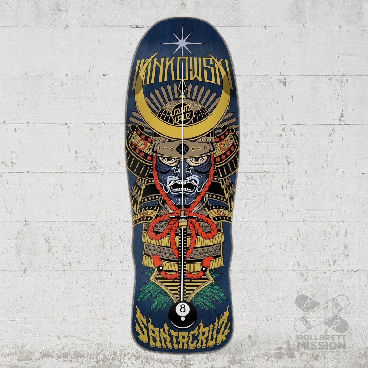 Santa Cruz Winkowski Samurai Pro Shaped 10.35" Deck - Skateboard - Decks - Rollbrett Mission