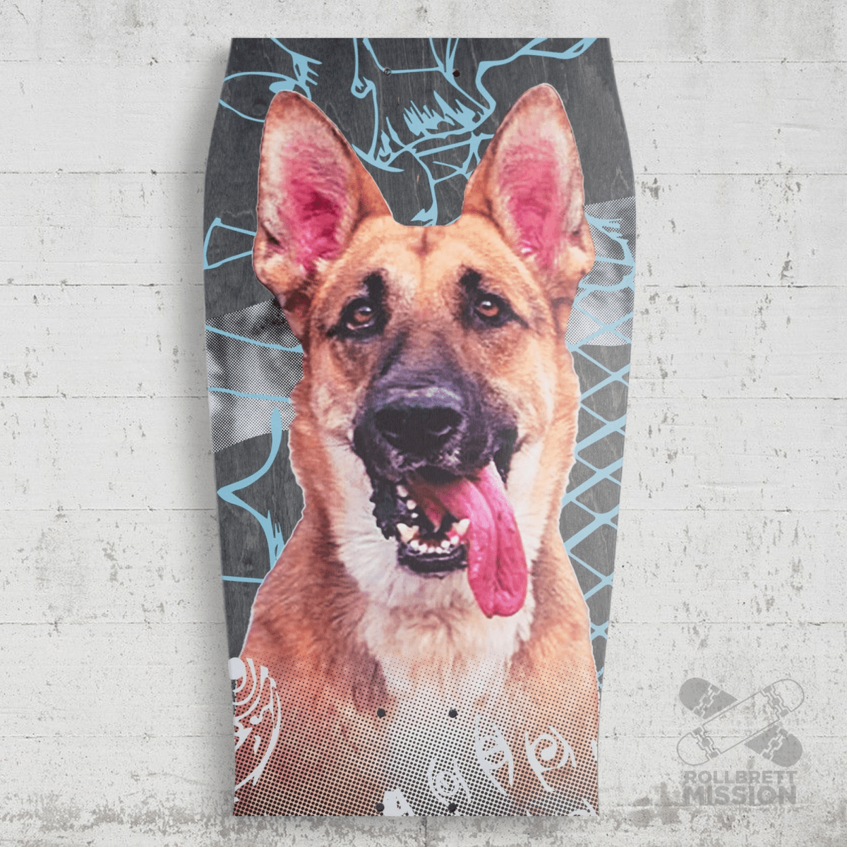 Santa Cruz Winkowski Tribute Pro Shaped 10.34" Deck - Skateboard - Decks - Rollbrett Mission