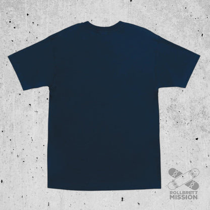 Santa Cruz x Godzilla T-Shirt Hand navy - Rollbrett Mission