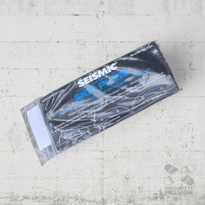 Seismic Skid Plate 150mm Round Profile white - Rollbrett Mission