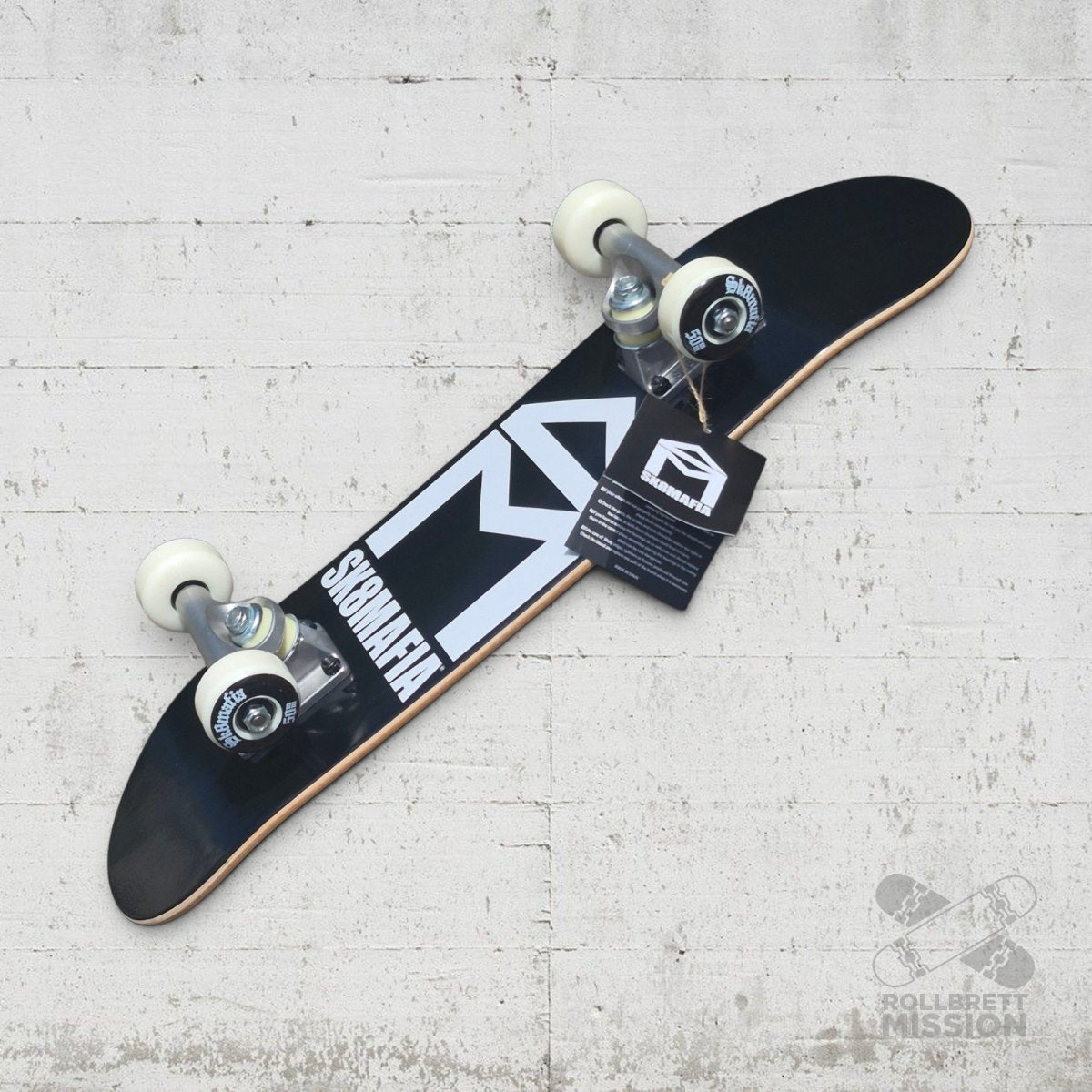 Sk8Mafia Micro Complete House Logo 6.0x23.5 black - Skateboards - Rollbrett Mission