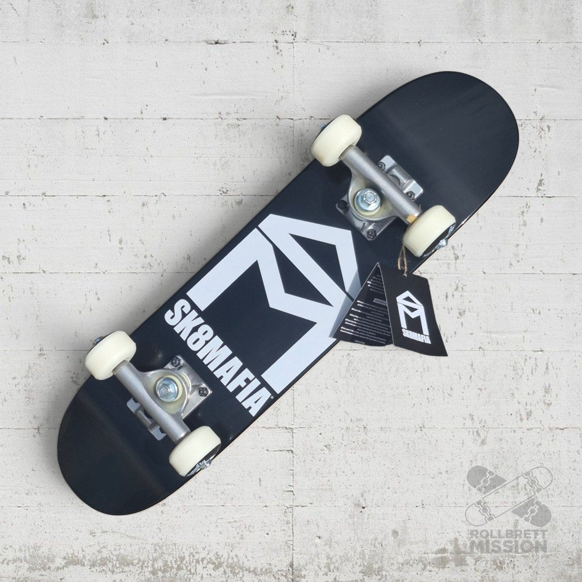 Sk8Mafia Micro Complete House Logo 6.0x23.5 black - Skateboards - Rollbrett Mission