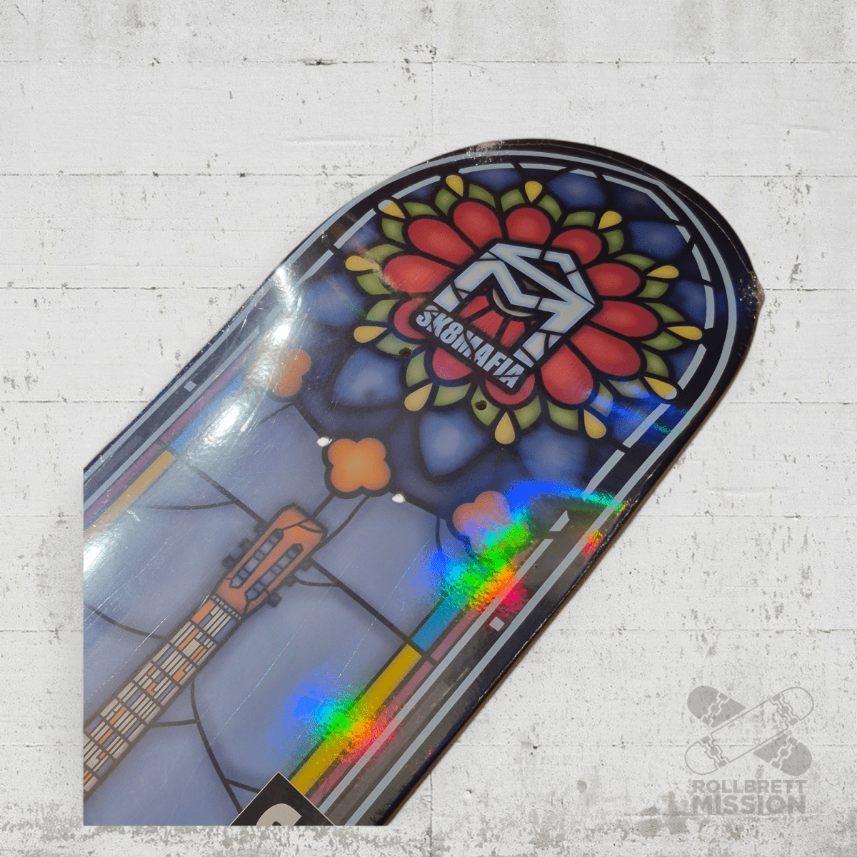 Sk8Mafia Sarmiento Stained Glass 7.7.5 Deck - Skateboard - Decks - Rollbrett Mission
