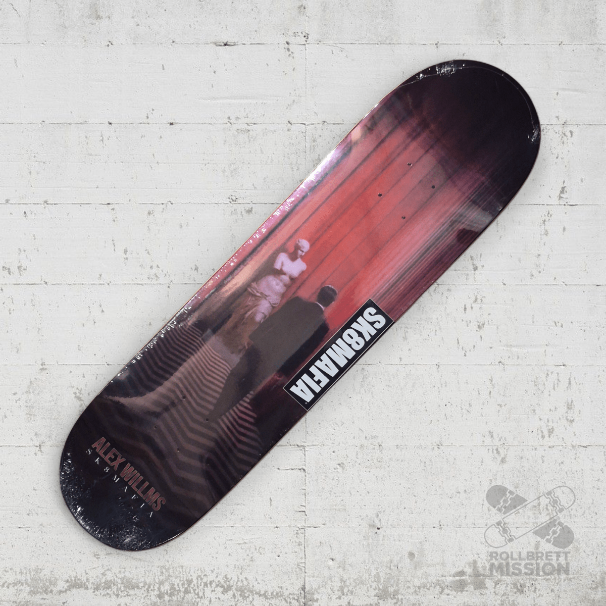 Sk8Mafia Willms Curtains 8.3 Deck - Skateboard - Decks - Rollbrett Mission