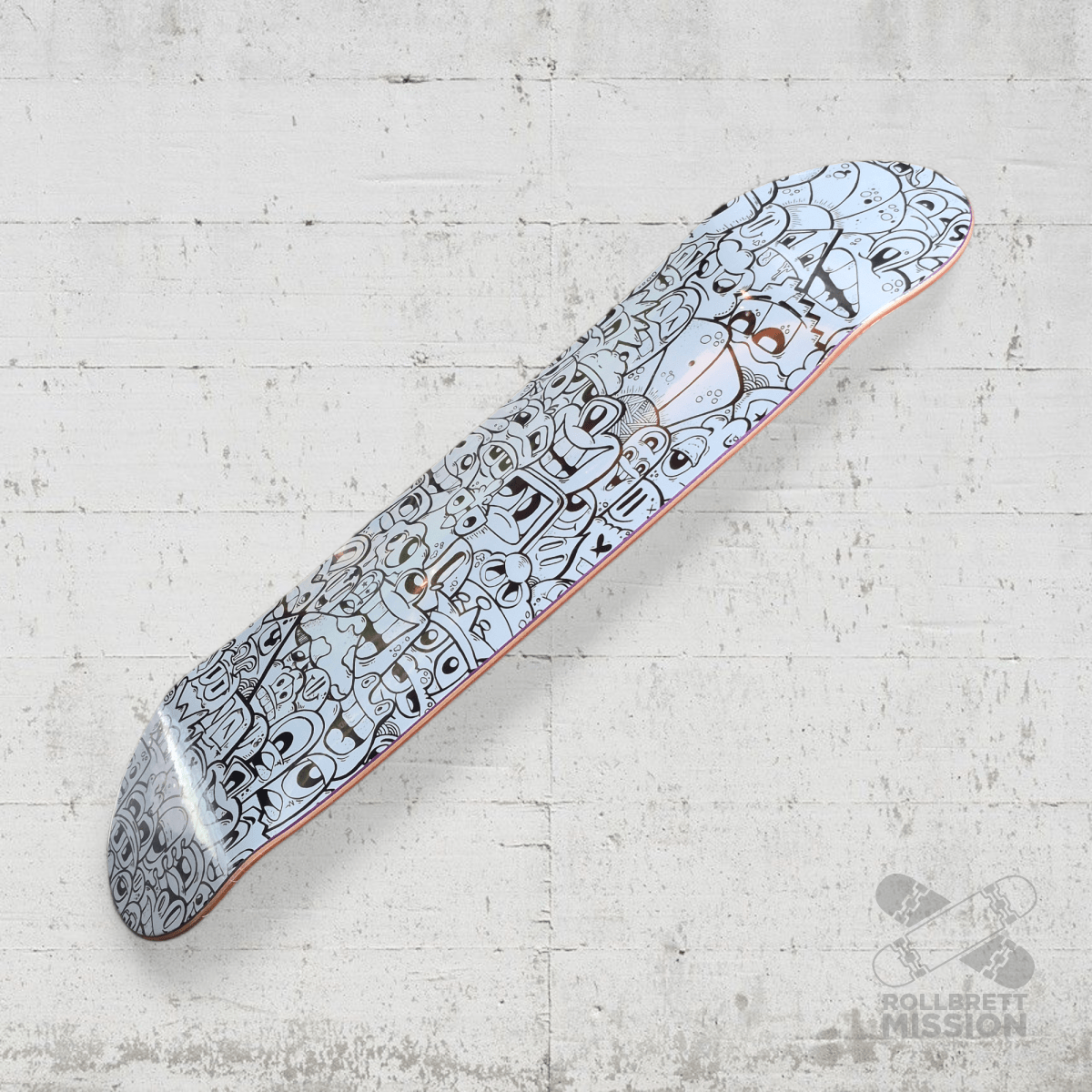 Skateback Chaos 8.25 Deck - Skateboard - Decks - Rollbrett Mission