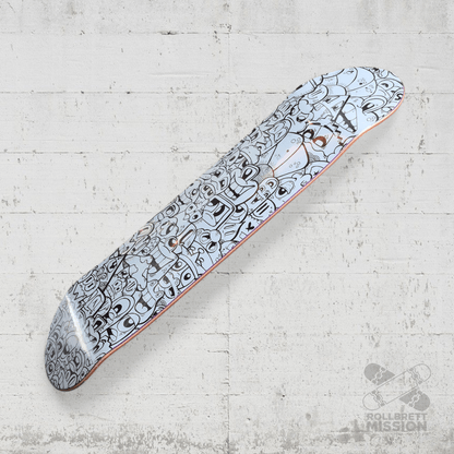 Skateback Chaos 8.25 Deck - Skateboard - Decks - Rollbrett Mission