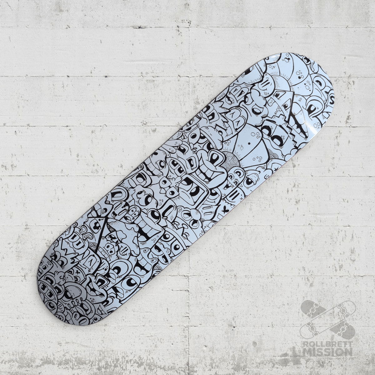 Skateback Chaos 8.25 Deck - Skateboard - Decks - Rollbrett Mission