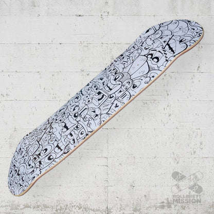 Skateback Chaos 9.0 Deck - Skateboard - Decks - Rollbrett Mission