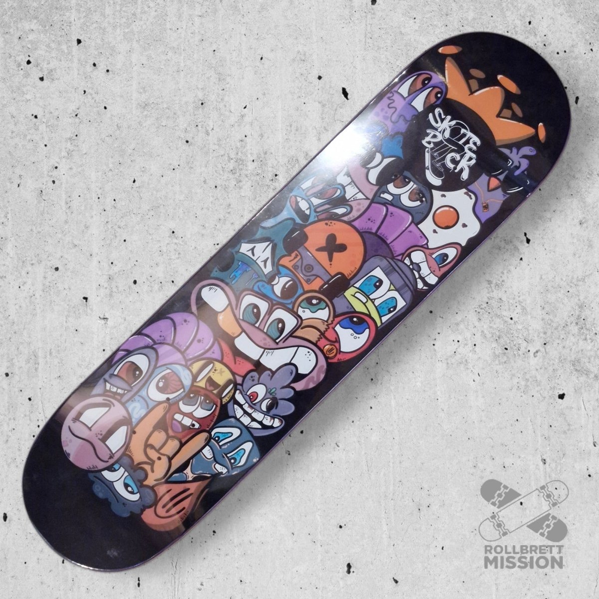 Skateback Smile Deck - Skateboard - Decks - Rollbrett Mission