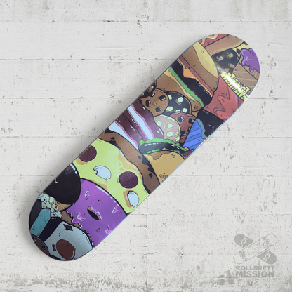 Skateback Soulfood 8.5 Deck - Skateboard - Decks - Rollbrett Mission
