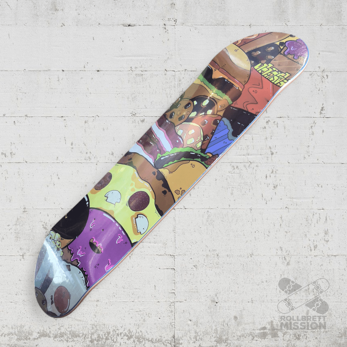 Skateback Soulfood 8.5 Deck - Skateboard - Decks - Rollbrett Mission