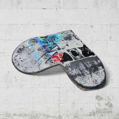 Skateback Upcycling Deko Herz Skateboard Wandschmuck - Schmuck - Rollbrett Mission