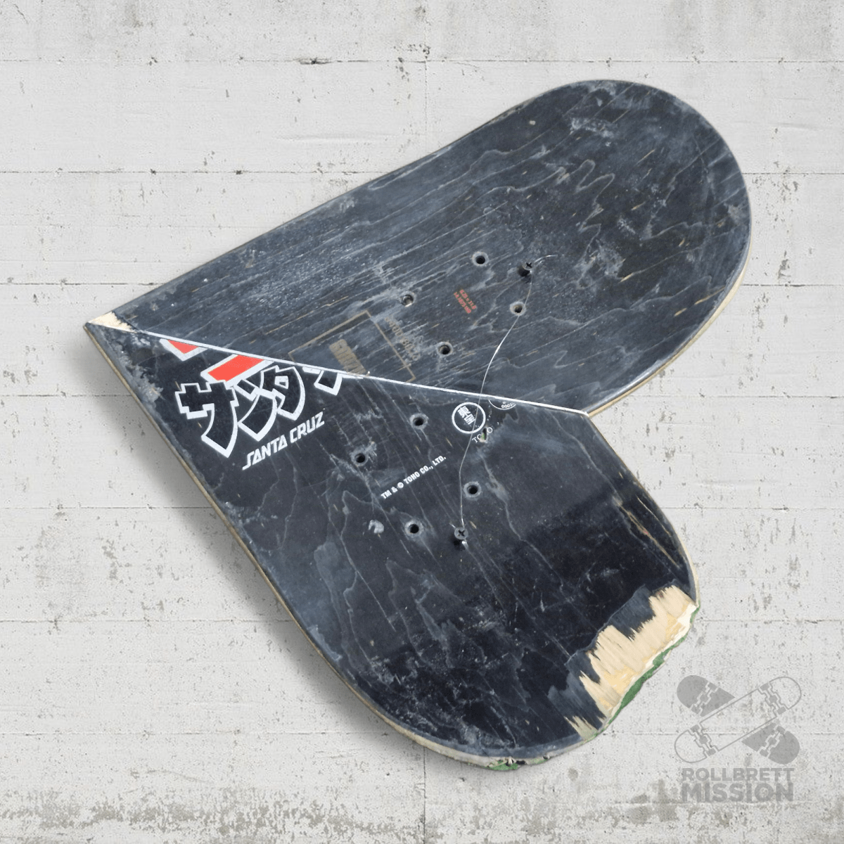 Skateback Upcycling Deko Herz Skateboard Wandschmuck - Schmuck - Rollbrett Mission