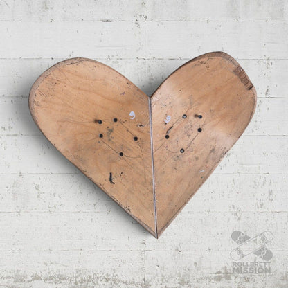 Skateback Upcycling Deko Herz Skateheart Skateboard Wandschmuck 13 - Schmuck - Rollbrett Mission