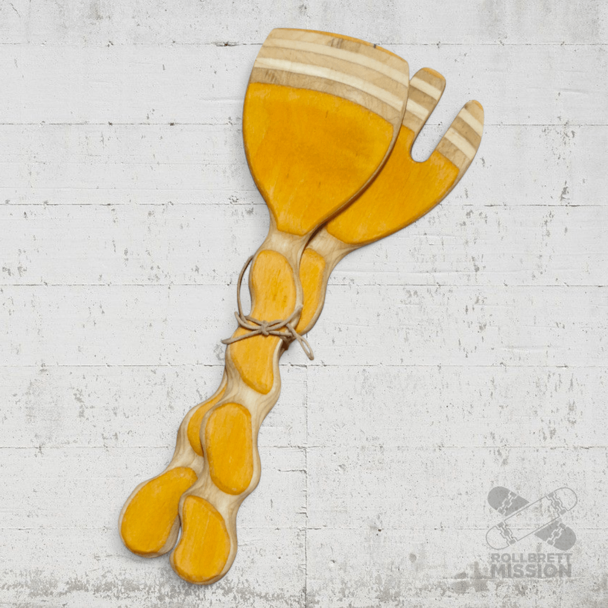 Skateback Upcycling Salatbesteck - Schmuck - Rollbrett Mission