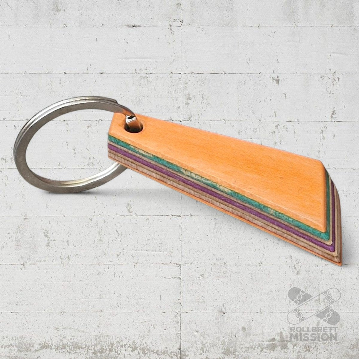 Skateback Upcycling Schlüsselanhänger - Schmuck - Rollbrett Mission