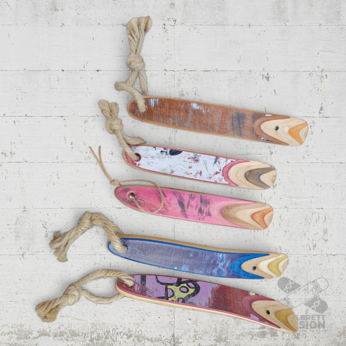 Skateback Upcycling Schuhlöffel klein - Schmuck - Rollbrett Mission