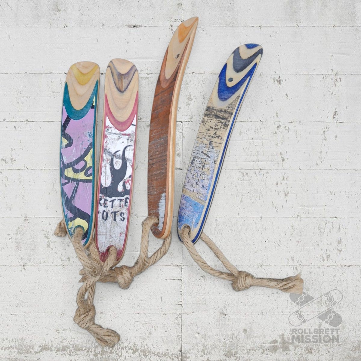 Skateback Upcycling Schuhlöffel klein - Schmuck - Rollbrett Mission