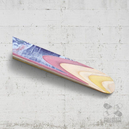 Skateback Upcycling Schuhlöffel XL Skateboard Schuhanzieher - Schmuck - Rollbrett Mission