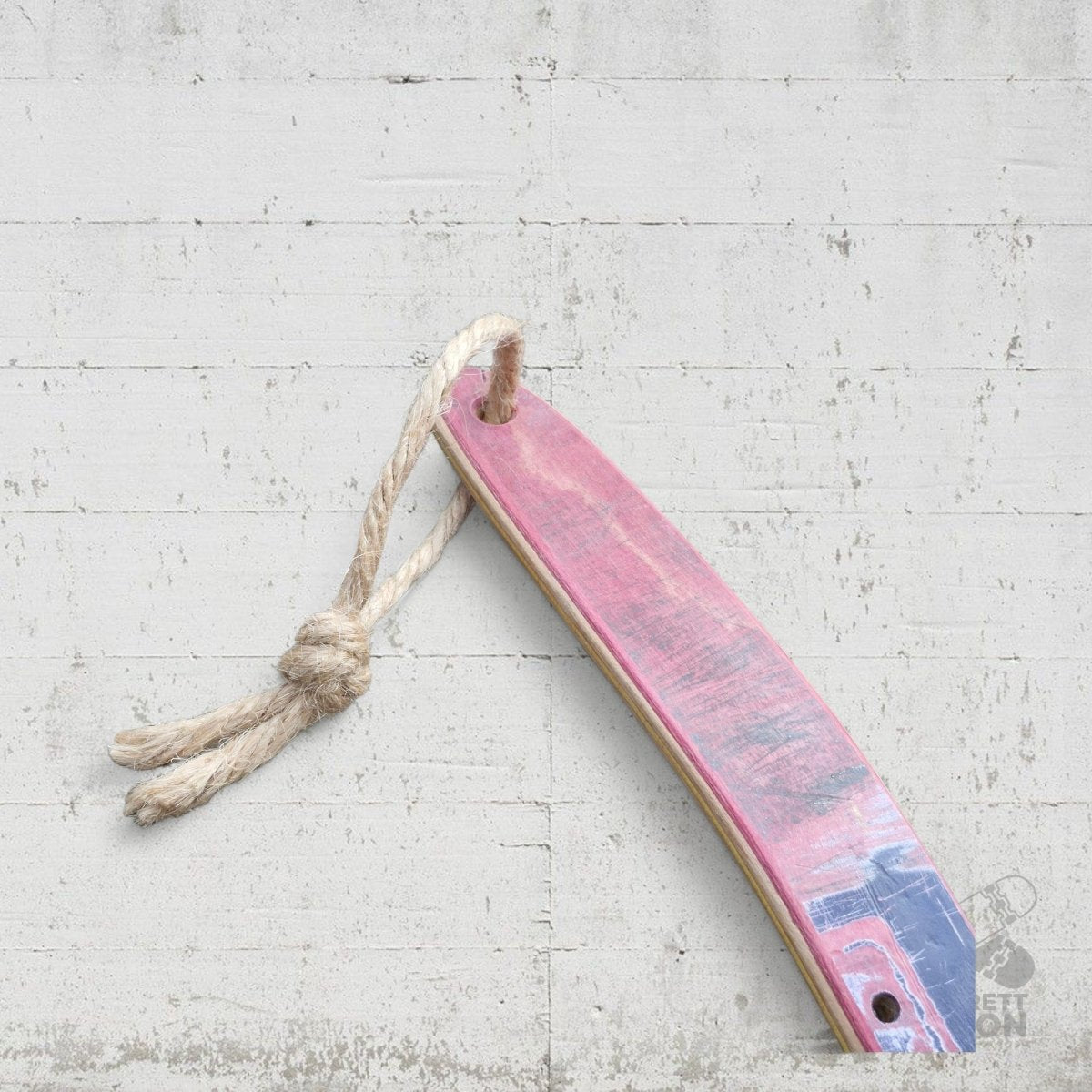 Skateback Upcycling Schuhlöffel XL Skateboard Schuhanzieher - Schmuck - Rollbrett Mission