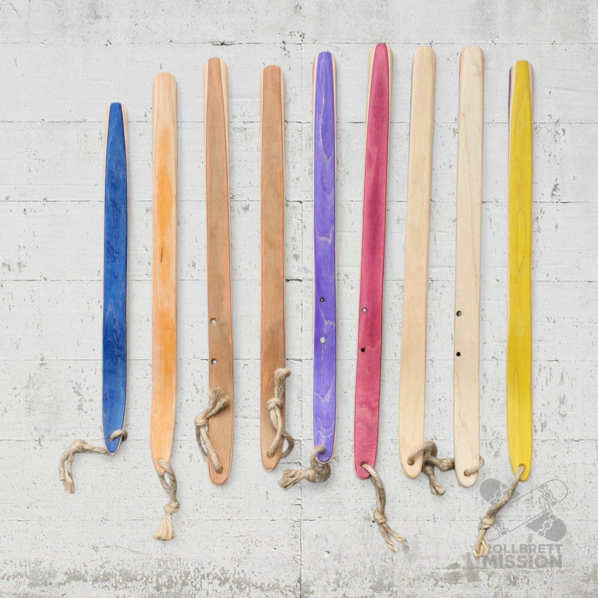 Skateback Upcycling Schuhlöffel XL Skateboard Schuhanzieher - Schmuck - Rollbrett Mission