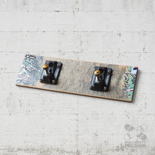 Skateback Upcycling Skateboard - Garderobe klein 4 - Schmuck - Rollbrett Mission
