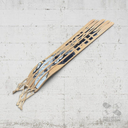 Skateback x Rollbrett Mission 3D Upcycling Schuhlöffel XL Skateboard Schuhanzieher - Schmuck - Rollbrett Mission