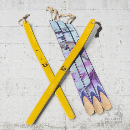 Skateback x Rollbrett Mission Fiala Upcycling Schuhlöffel XL Skateboard Schuhanzieher - Schmuck - Rollbrett Mission