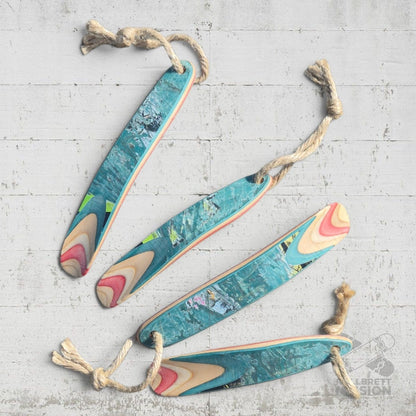 Skateback x Rollbrett Mission Upcycling Schuhlöffel SMALL Skateboard Schuhanzieher - Schmuck - Rollbrett Mission
