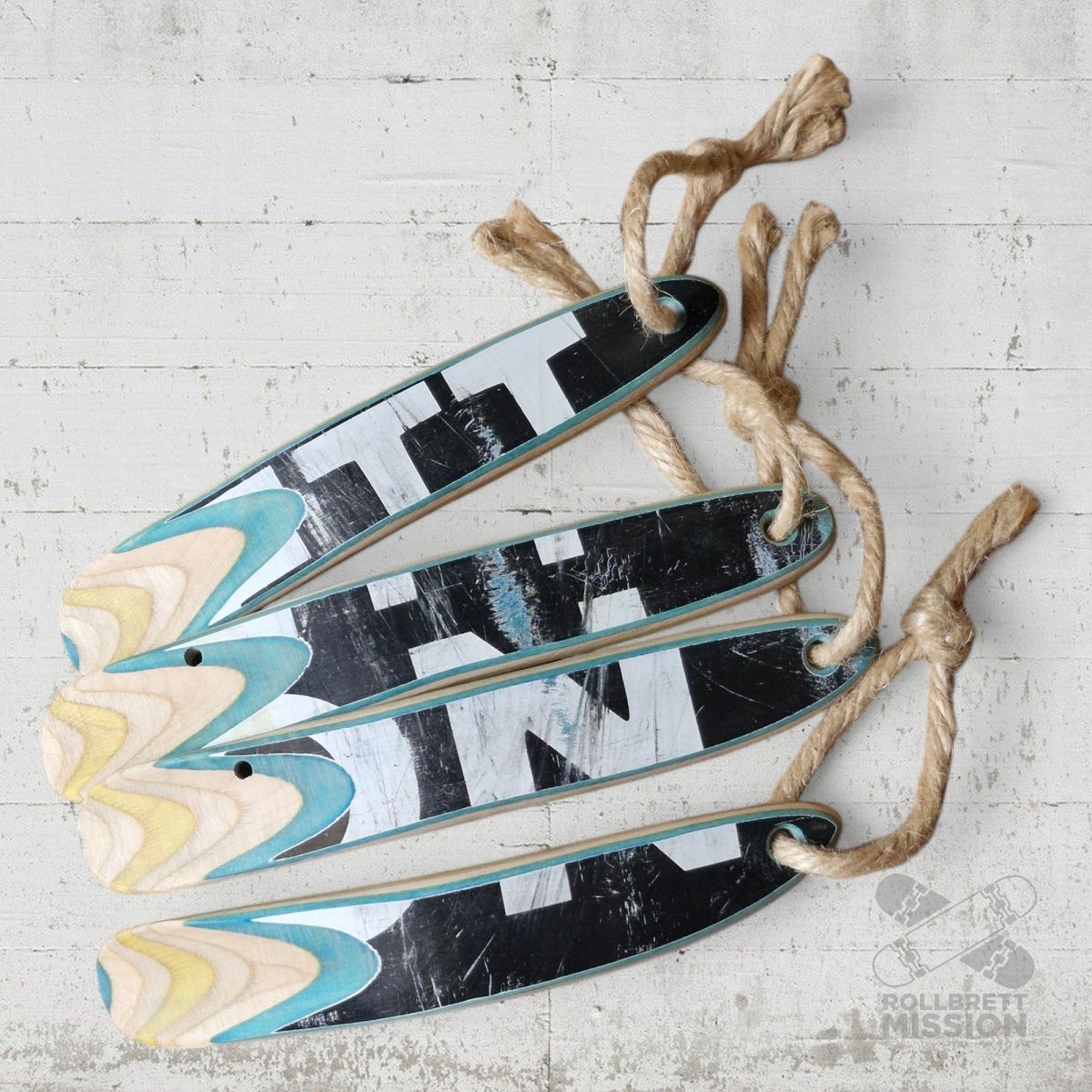 Skateback x Rollbrett Mission Upcycling Schuhlöffel Skateboard Schuhanzieher - Schmuck - Rollbrett Mission