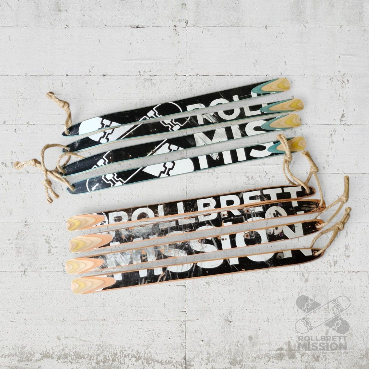 Skateback x Rollbrett Mission Upcycling Schuhlöffel XL Skateboard Schuhanzieher - Schmuck - Rollbrett Mission