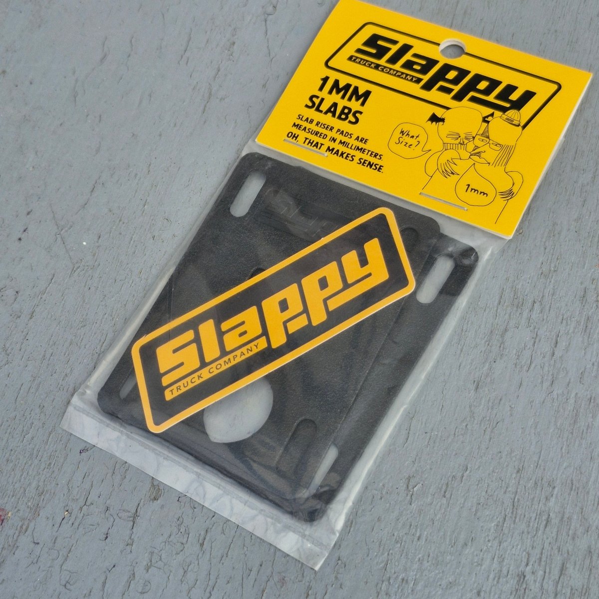 Slappy 1mm Slabs Riserpads - Skateboard - Kleinteile - Rollbrett Mission