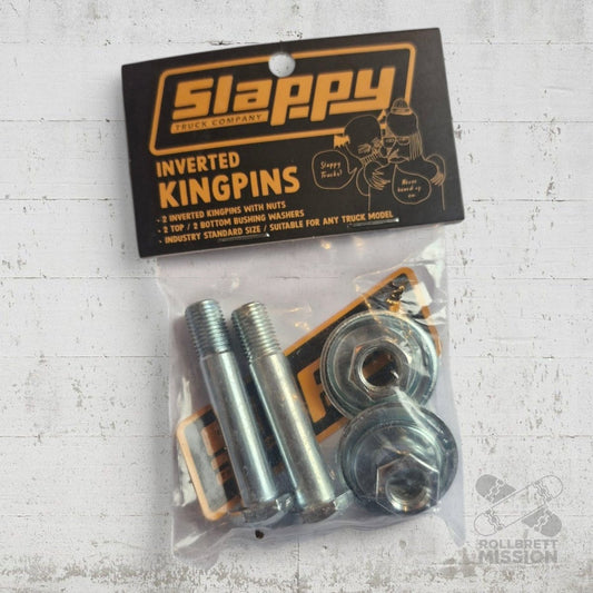 Slappy Inverted Kingpins Set - Skateboard - Kleinteile - Rollbrett Mission