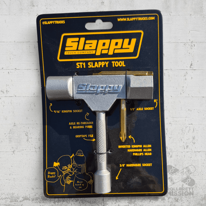 Slappy ST1 Tool Rethreader Bearing Press Werkzeug silver - Rollbrett Mission
