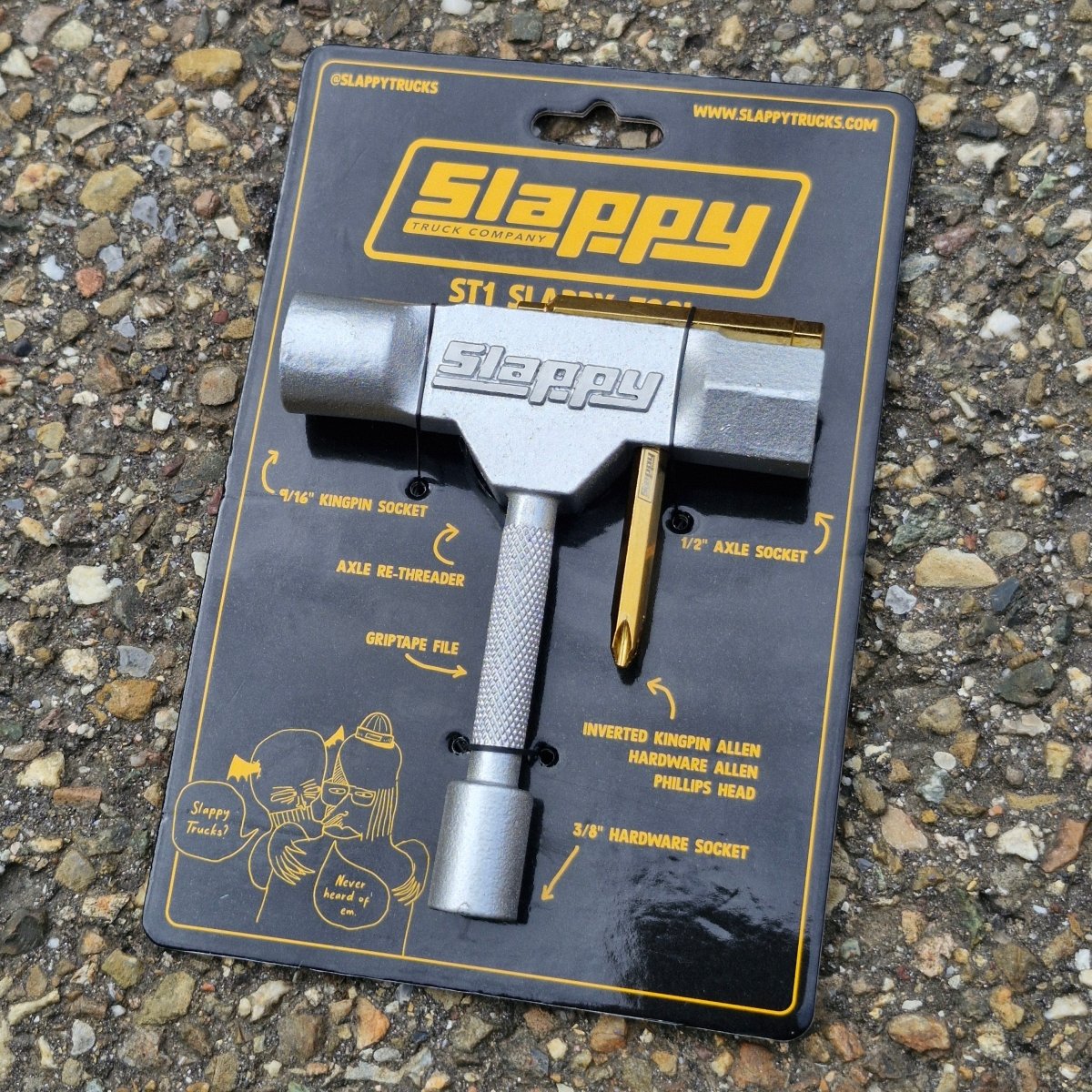 Slappy ST1 Tool Werkzeug silver - Rollbrett Mission