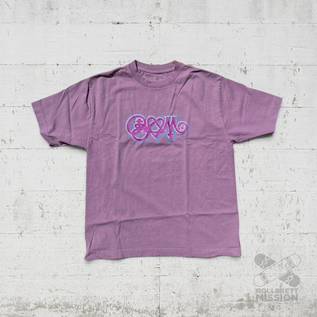 Slappy T-Shirt BAM purple - Rollbrett Mission