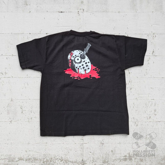 Slappy T-Shirt Curb Killer II black - Rollbrett Mission