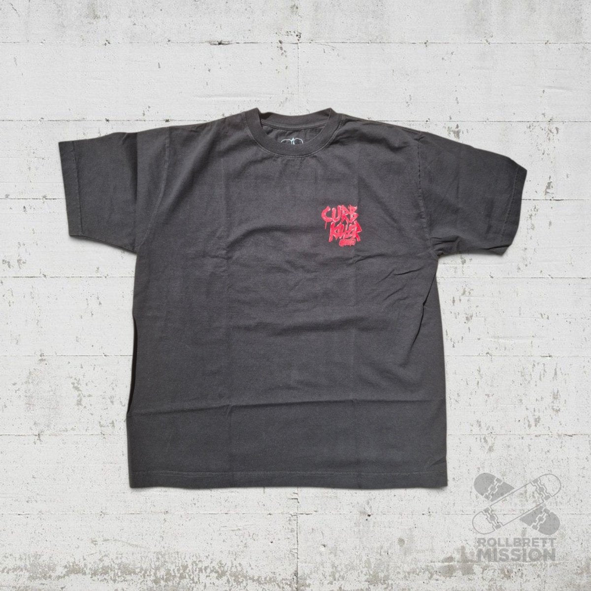Slappy T-Shirt Curb Killer II black - Rollbrett Mission