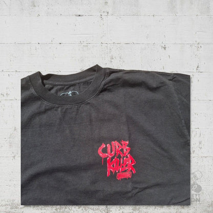 Slappy T-Shirt Curb Killer II black - Rollbrett Mission