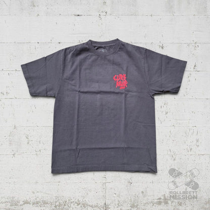 Slappy T-Shirt Curb Killer II smoke grey - Rollbrett Mission