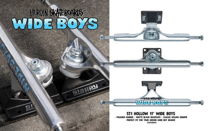 Slappy Truck 11.0 Hollow Wide Boy - Skateboard - Achsen - Rollbrett Mission