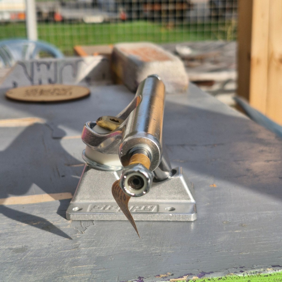 Slappy Truck 8.5 Ultra Low Inverted Hollow polished - Skateboard - Achsen - Rollbrett Mission