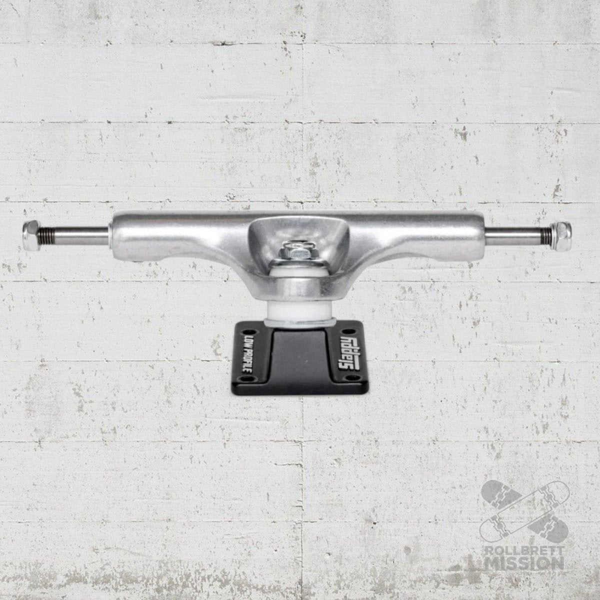 Slappy Truck 8.75 Hollow Low Profile polished black - Skateboard - Achsen - Rollbrett Mission