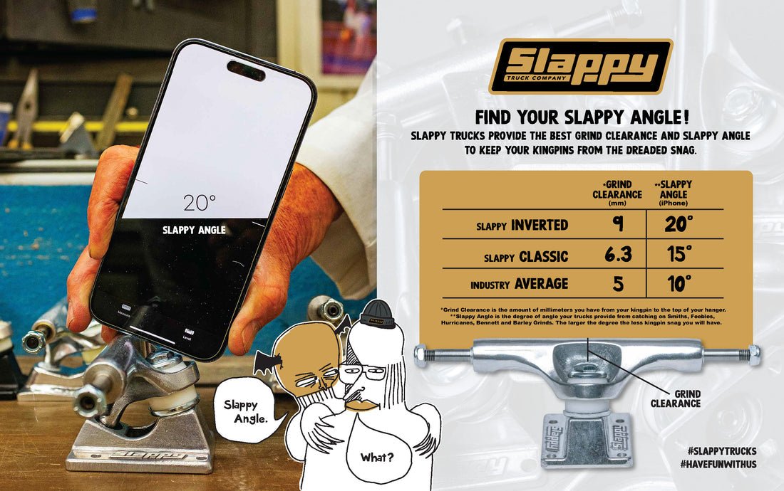 Slappy Truck 9.25 ST1 Inverted Hollow Polished - Skateboard - Achsen - Rollbrett Mission
