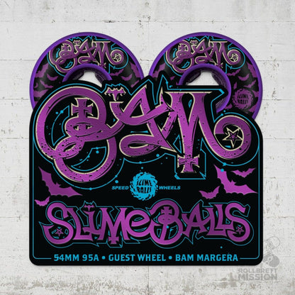 Slime Balls Bam Margera Guest Hardline 54mm 95A Wheels - Skateboard-Rollen - Rollbrett Mission